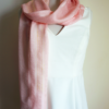 Silk scarf pink