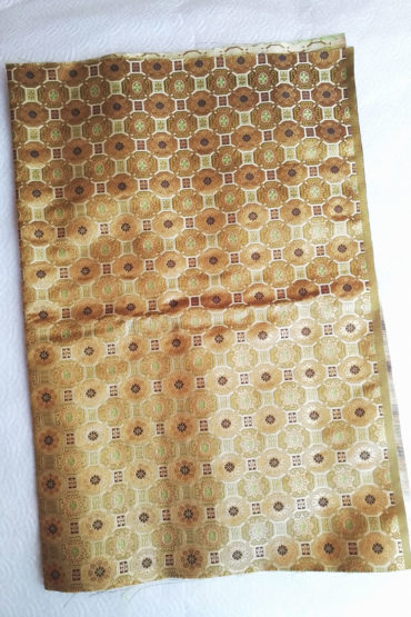 Japanese traditional fabric earth brown