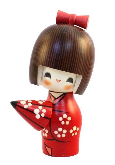 Kokeshi doll Amayadori 1