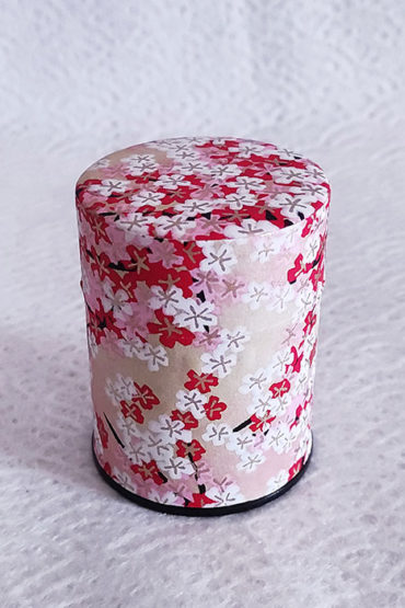 DIY Japanese Washi Tea Tins