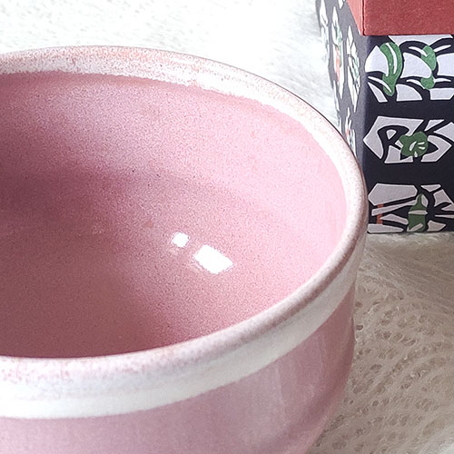 Matcha Set - Pink, Pink Matcha Bowl