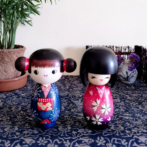 All About Kokeshi Dolls J Okini Products From Japan   Japanese Kokeshi Dolls By Chie 500x500 