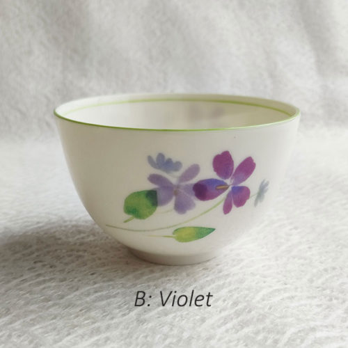 Vintage-Procelain-Yunomi-tea-cup-B-Violet