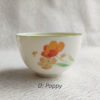 Vintage-Procelain-Yunomi-tea-cup-d-poppy