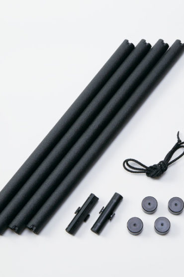 Furoshiki Tapestry Poles Smart Black