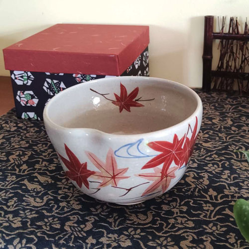 Kiyomizu-ware-Handmade-Matcha-bowl-Momiji-2