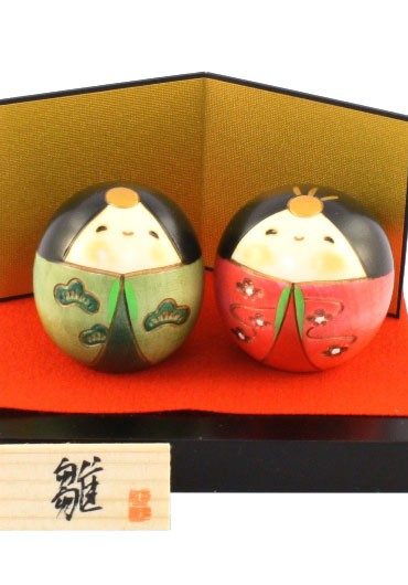 Kokeshi doll Happy Hina dolls 1