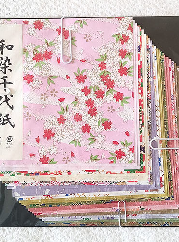Premium Chiyogami (large) 30 papers 15cm