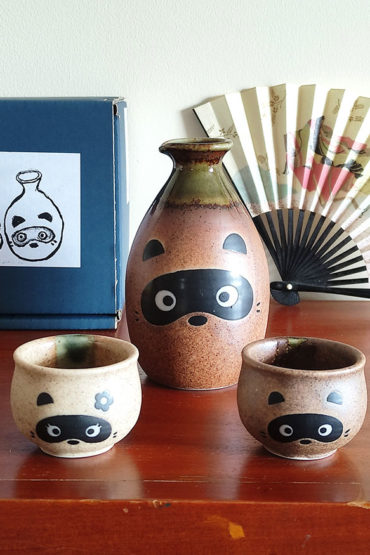 Japanese Sake set Tanuki 270ml