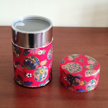 Japanese Tea tin (medium) | kemari