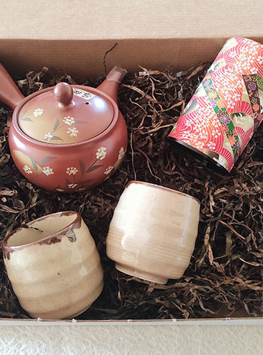 Japanese loose tea gift box