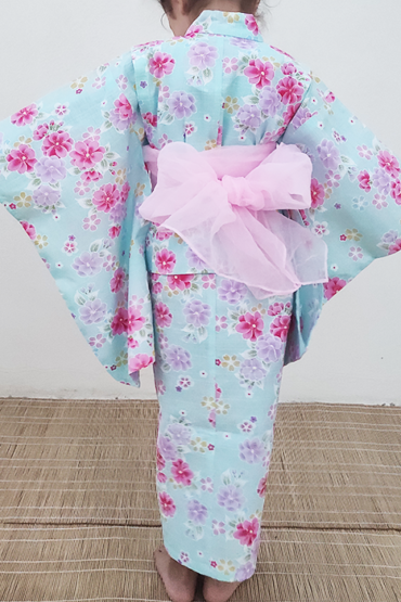 girl's yukata Japanese Kimono j-okini Malta