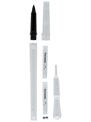 Kuretake Karappo Empty Pen | Cartridge Type | Fine Brush j-okini malta