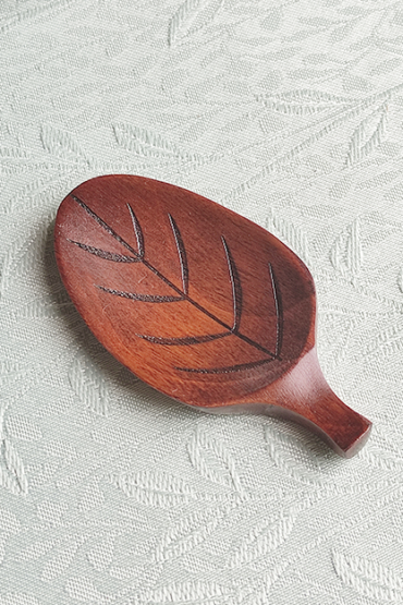 Handmade Wooden Teaspoon Chasaji j-okini malta
