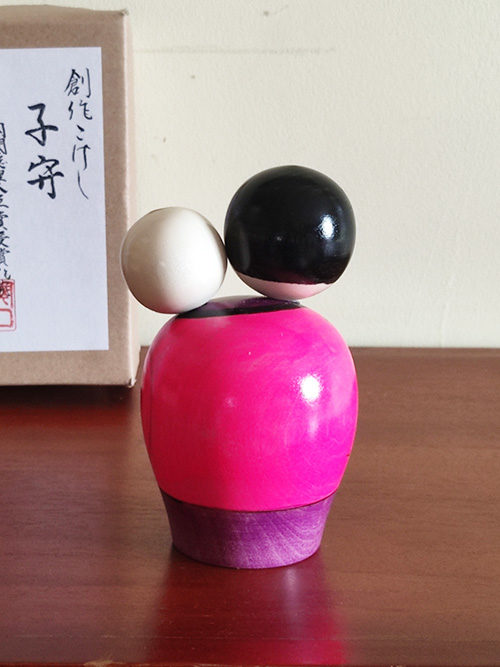 Japanese crafts Kokeshi doll Komori j-okini Malta