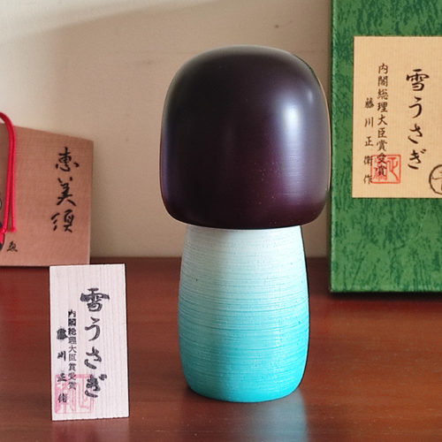 Kokeshi doll Yuki Usagi | Blue