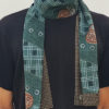 Handamde Kimono Scarf Wool | Daruma