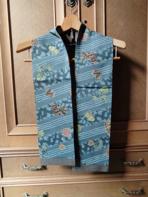 Handamde Kimono Scarf Wool | Komainu