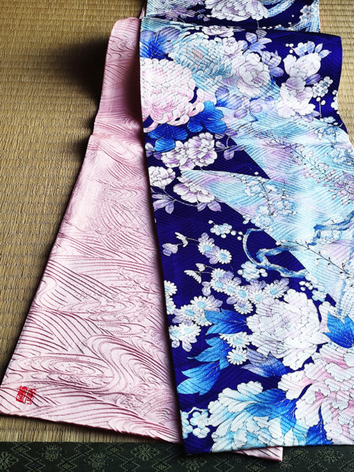 Handmade Kimono Silk Scarf | Botan