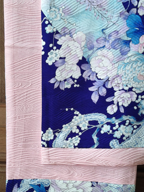 Handmade Kimono Silk Scarf | Botan