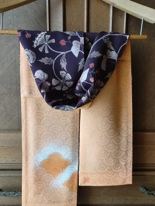 Handmade Kimono Silk Scarf | Choucho