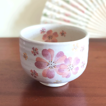 Japanese Authentic Matcha Bowl Sakura (small)