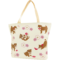 A large white tote bag with a cute Shiba Inu and Sakura (cherry blossom) design. This tote bag is lightweight, has a zipper, and has a small pocket on the inside, so it can be used in a variety of situations. Available at j-okini in Malta