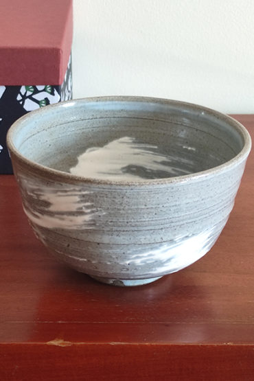 Kiyomizu-ware Handmade Matcha bowl | Hakeme