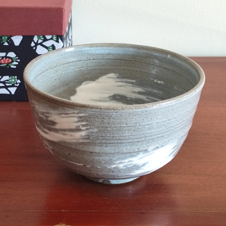 Kiyomizu-ware Handmade Matcha bowl | Hakeme