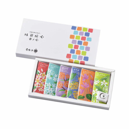 Six Kinds of Japanese Incense Sticks Gift Set