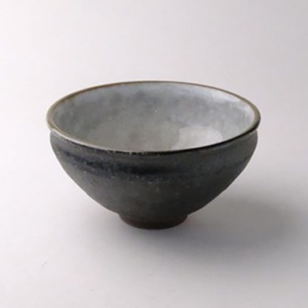 Mino Ware Tenmoku Matcha Bowl Shiro