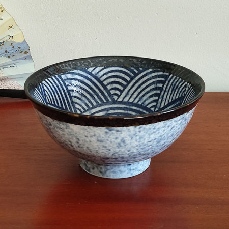 Seigaiha Donburi Bowl