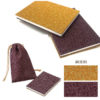 Japanese Goshuincho accordion notebook with smooth, high-quality paper, ideal for ink stamps, calligraphy, and sketching. Made in Japan. Available at j-okini.com in Malta
