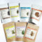 Seven Japanese teas bundle featuring premium Matcha, Sencha, Genmaicha, Kariganecha, and Hojicha in powder and loose-leaf form. Grown on a pesticide-free farm. Available at j-okini.com.